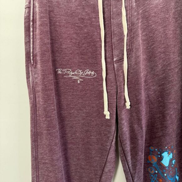 NWT The Pissed Off Golfers Joggers Purple Patches Sweat Pants Men's Size Medium - Picture 5 of 13